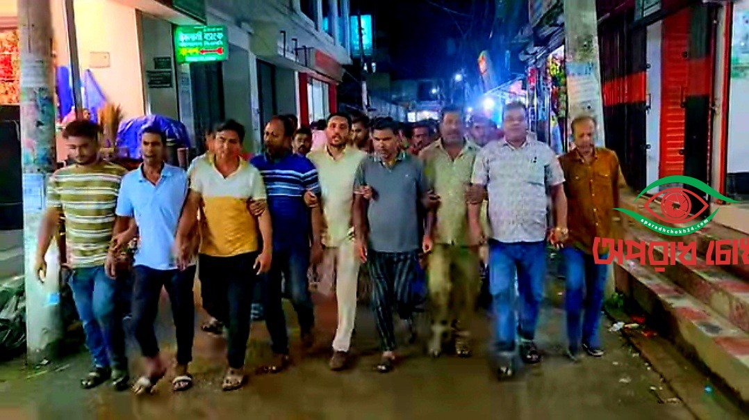 ইসলামপুর ছাত্রদলের প্রচার মিছিল