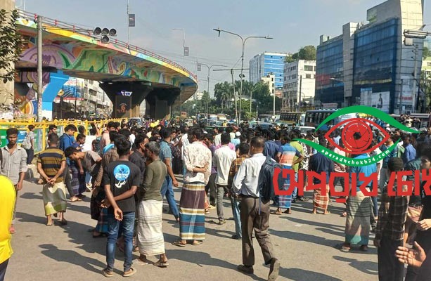 রাজধানীর পয়েন্টে পয়েন্টে অবরোধ অটোরিকশাচালকদের, যান চলাচল বন্ধ