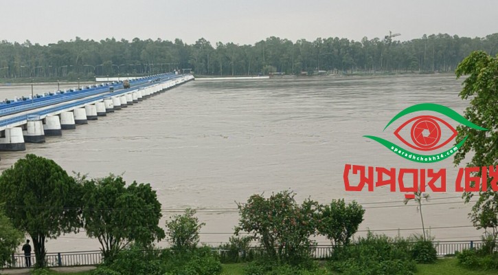 উজানের ঢলে পানি বাড়ছে তিস্তায়, লালমনিরহাটে বন্যার শঙ্কা