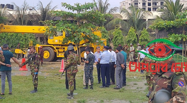 প্রশিক্ষণ বিমান বিধ্বস্ত হওয়ার ঘটনায় নিহত ১৯: আইএসপিআর