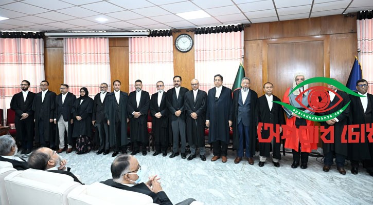 শপথ নিলেন ২৫ বিচারপতি