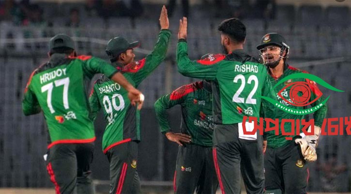 রিশাদ নৈপুণ্যে বাংলাদেশের দাপুটে জয়