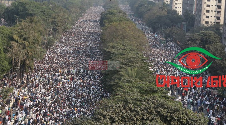 লাখো জনতার অংশগ্রহণে ওসমান হাদির জানাজা 