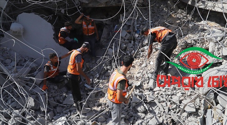 ধ্বংসস্তূপে মিলল ৯৪ জনের দেহাবশেষ