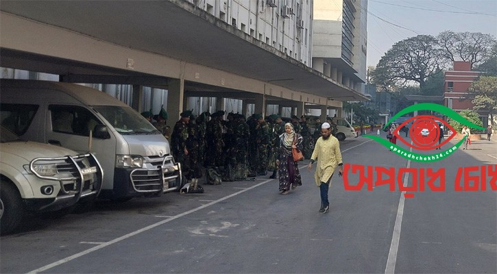  সচিবালয়ে কড়া নিরাপত্তা