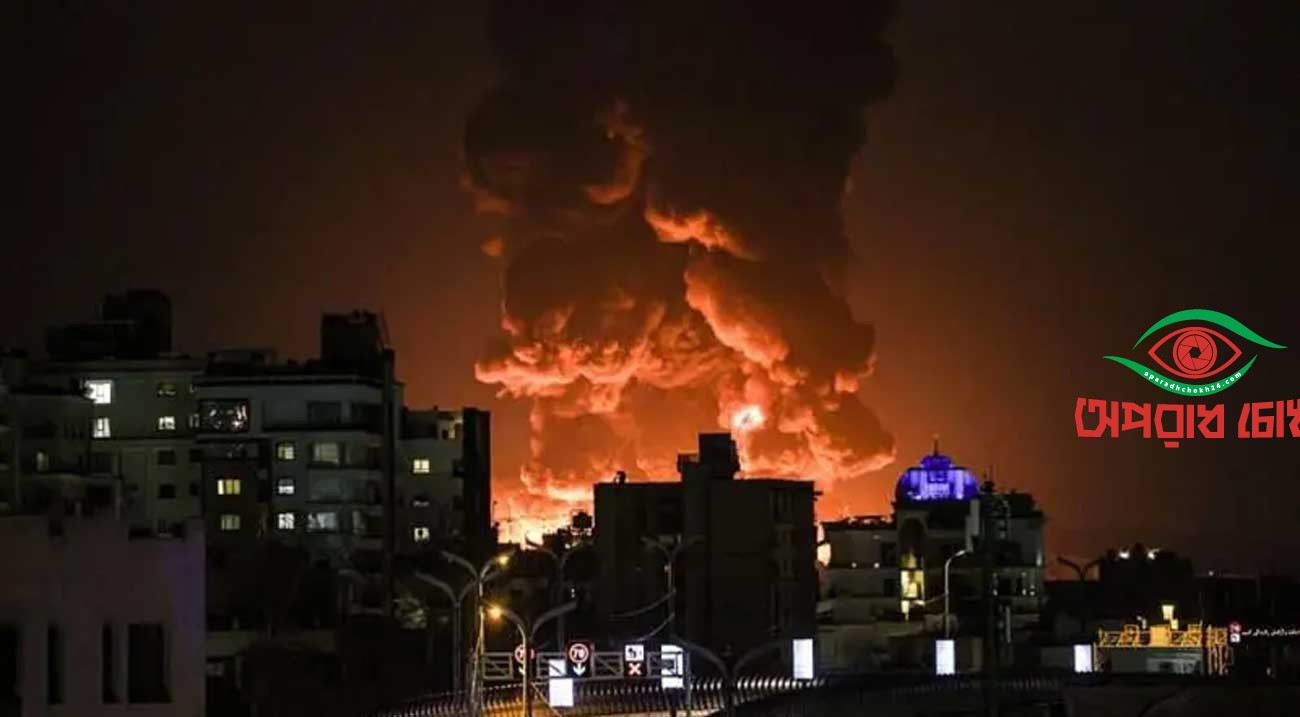তেহরানে তেলের ডিপোতে বিস্ফোরণ