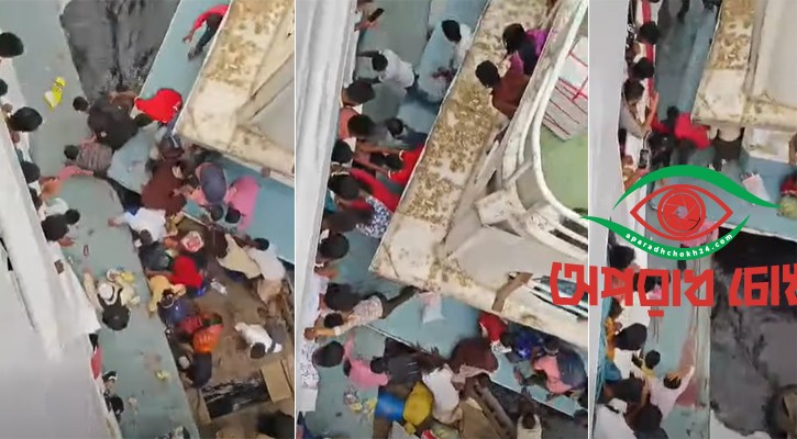 লঞ্চে আরেক লঞ্চের ধাক্কা, নারী আহত