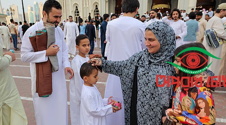 যুদ্ধের মধ্যেই মধ্যপ্রাচ্যে উদযাপিত হচ্ছে ঈদ
