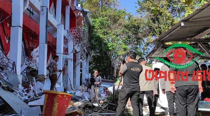 ইন্দোনেশিয়ায় ৭.৪ মাত্রার শক্তিশালী ভূমিকম্প