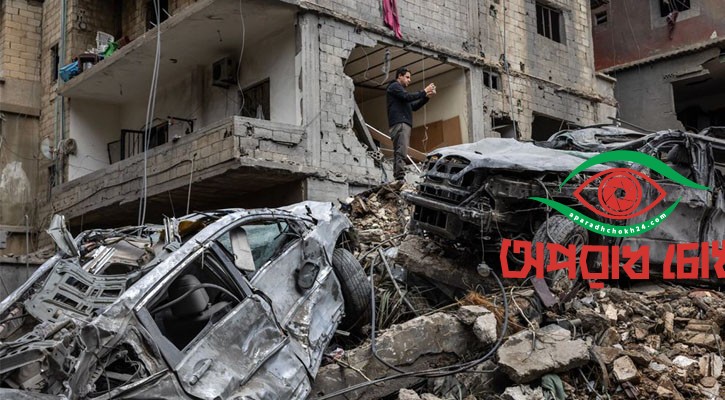 যুদ্ধবিরতি ভেঙে লেবাননে ইসরাইলের হামলা