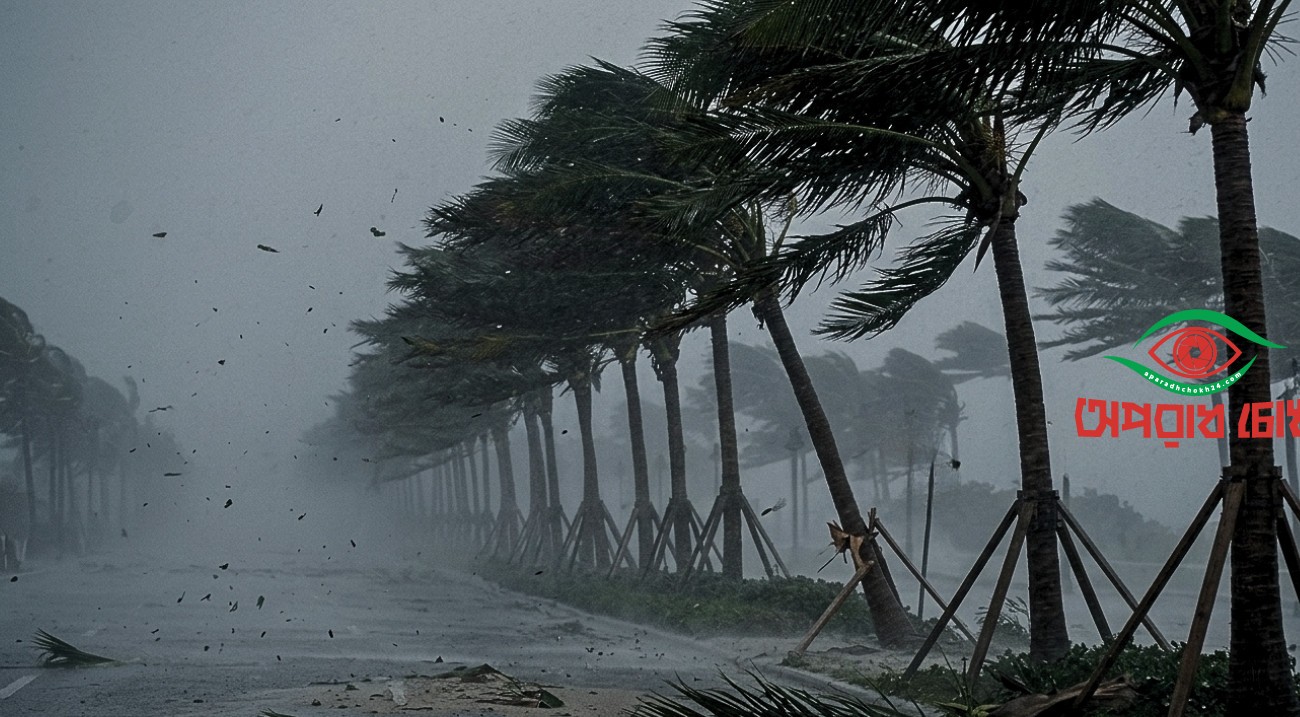 ৬০ কিমি বেগে ঝড়ের আভাস