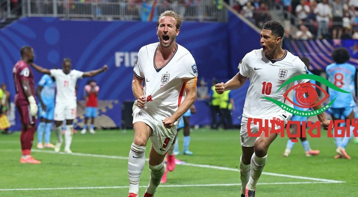 ইংল্যান্ডকে শেষ ১৬-তে তুললেন হ্যারি কেইন