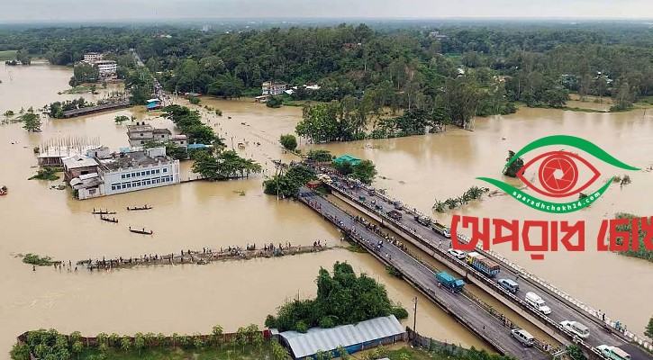বন্যায় ৭ জেলায় ক্ষতিগ্রস্ত ১০ লাখ মানুষ, নিহত ৫১