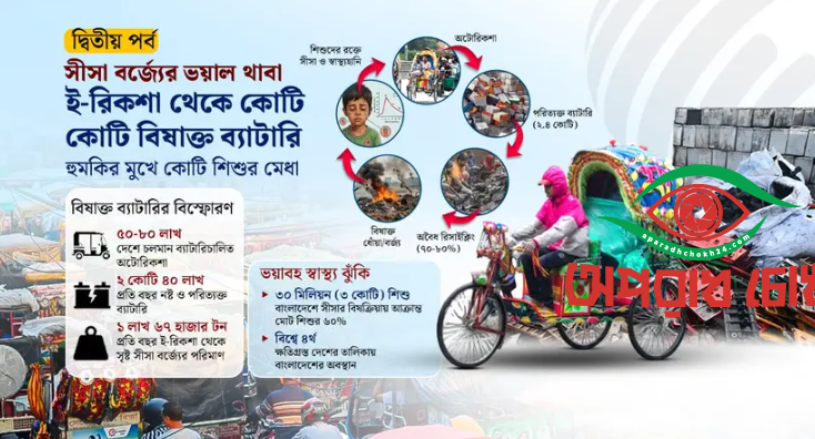 থ্রি-হুইলারের পেটে ব্যাটারির বিষ