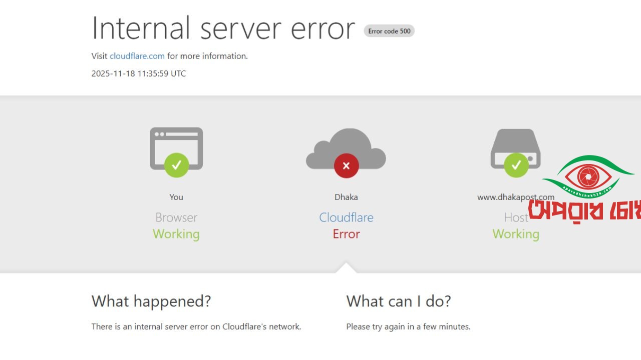 বিশ্বের বহু ওয়েবসাইটে হঠাৎ বিপর্যয়