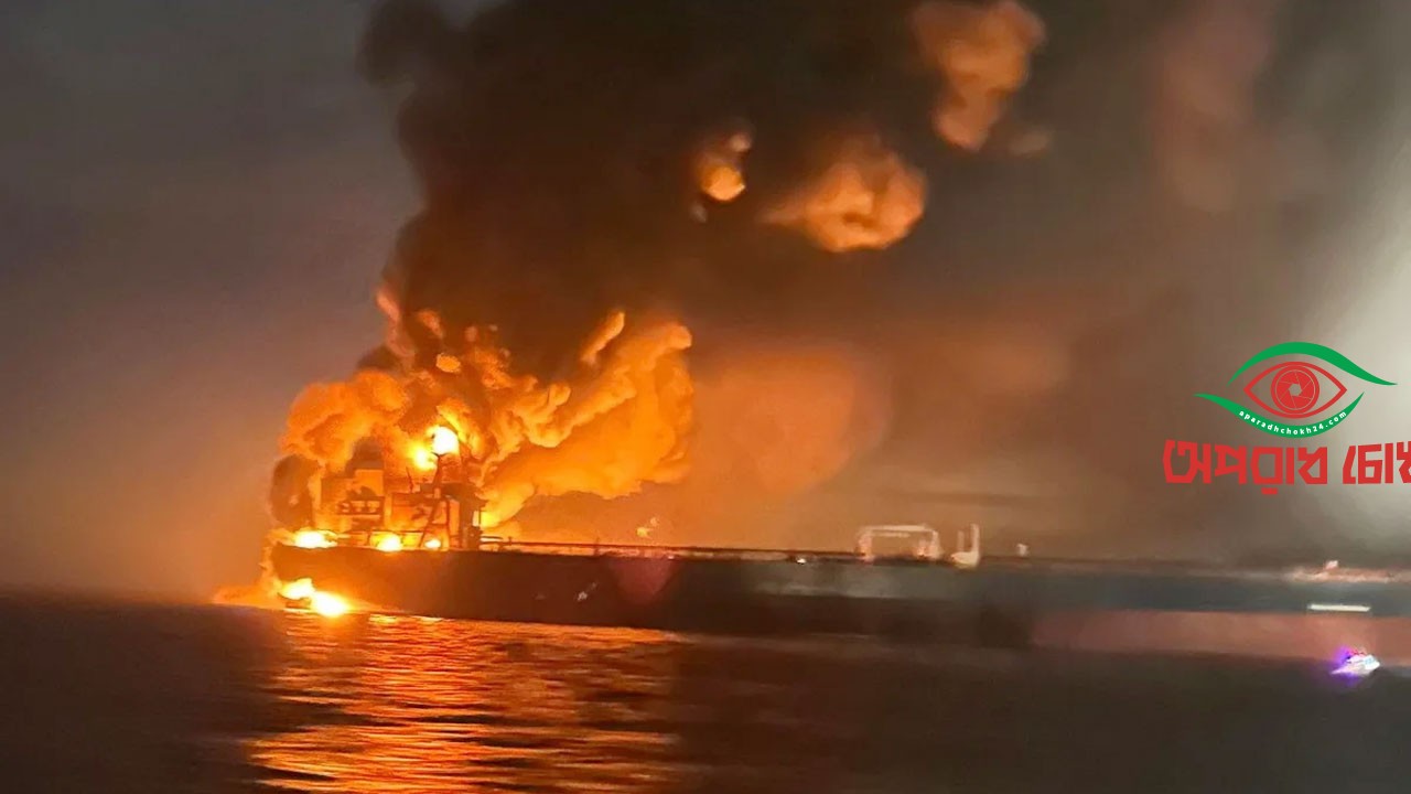 রাশিয়ার ২ ট্যাঙ্কার উড়িয়ে দিলো ইউক্রেন