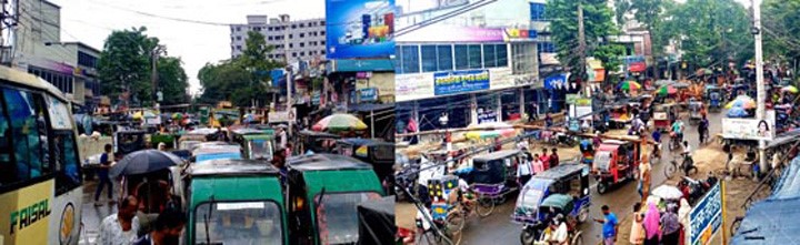 ঝিনাইদহে সড়ক-মহাসড়ক এখন ইজিবাইকের দখলে